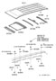 Diagram ROOF PANEL & BACK PANEL for your 2013 TOYOTA MATRIX Base Wagon