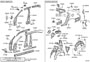 Diagram SIDE MEMBER for your 1999 TOYOTA TACOMA