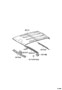 Diagram ROOF PANEL & BACK PANEL for your 2011 TOYOTA TUNDRA Base Extended Cab Pickup Fleetside 5.7L i-Force FLEX RWD