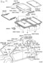 Diagram ROOF PANEL & BACK WINDOW GLASS for your 2002 TOYOTA CAMRY LE 2400CC 16-VALVE DOHC EFI, MANUAL , 5-SPEED