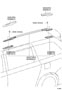 Diagram ROOF PANEL & BACK PANEL for your 2003 TOYOTA TACOMA DELUXE 2700CC EFI, AUTOMATIC  4-SPEED