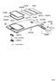 Diagram ROOF HEADLINING & SILENCER PAD for your TOYOTA LAND CRUISER