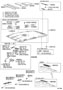 Diagram ROOF HEADLINING & SILENCER PAD for your 1998 TOYOTA LAND CRUISER