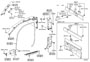 Diagram INSIDE TRIM BOARD for your TOYOTA TACOMA