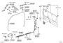 Diagram INSIDE TRIM BOARD for your 1982 TOYOTA LAND CRUISER