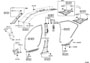 Diagram INSIDE TRIM BOARD & DOOR OPENING TRIM MOULDING for your 2018 TOYOTA PRIUS