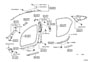 INSIDE TRIM BOARD & DOOR OPENING TRIM MOULDING Diagram