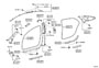 INSIDE TRIM BOARD & DOOR OPENING TRIM MOULDING Diagram