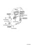 Diagram REAR DOOR WINDOW REGULATOR & HINGE for your 2001 TOYOTA LAND CRUISER