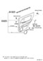 Diagram REAR DOOR PANEL & GLASS for your 1997 TOYOTA CELICA LIFTBACK, ST 1800CC 16-VALVE DOHC EFI, MANUAL , 5-SPEED