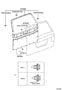 Diagram BACK DOOR PANEL & GLASS for your Scion XB