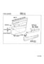 Diagram FRONT DOOR PANEL & GLASS for your TOYOTA HIGHLANDER LIMITED