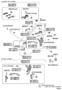 Diagram FRONT DOOR LOCK & HANDLE for your 2009 TOYOTA TACOMA