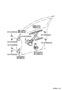 Diagram FRONT DOOR WINDOW REGULATOR & HINGE for your TOYOTA HIGHLANDER