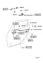 REAR DOOR LOCK & HANDLE Diagram