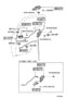 REAR DOOR LOCK & HANDLE Diagram