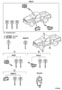 Diagram LOCK CYLINDER SET for your 2012 TOYOTA TUNDRA Base Standard Cab Pickup Fleetside 4.0L  4WD