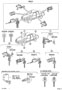 Diagram LOCK CYLINDER SET for your 2011 TOYOTA TUNDRA Base Extended Cab Pickup Fleetside 5.7L i-Force  4WD