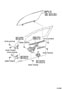 Diagram FRONT DOOR WINDOW REGULATOR & HINGE for your 1995 TOYOTA AVALON