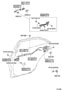 Diagram REAR DOOR LOCK & HANDLE for your 2014 TOYOTA AVALON