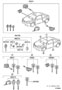 Diagram LOCK CYLINDER SET for your Scion TC