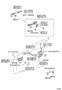 Diagram FRONT DOOR LOCK & HANDLE for your 2018 TOYOTA CAMRY