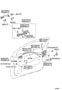 Diagram FRONT DOOR LOCK & HANDLE for your 2012 TOYOTA AVALON Limited Sedan