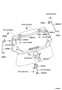 Diagram BACK DOOR LOCK & HANDLE for your 1988 TOYOTA LAND CRUISER