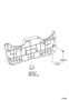 Diagram BACK DOOR PANEL & GLASS for your 2011 TOYOTA AVALON XLS Sedan