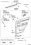 Diagram REAR DOOR PANEL & GLASS for your 2003 TOYOTA SEQUOIA