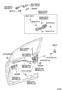 Diagram FRONT DOOR LOCK & HANDLE for your 2012 TOYOTA CAMRY