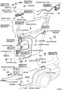 Diagram REAR DOOR LOCK & HANDLE for your 1998 TOYOTA AVALON XL 3000CC 24-VALVE DOHC EFI, AUTOMATIC  4-SPEED