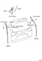Diagram BACK DOOR LOCK & HINGE for your 2024 TOYOTA RAV4 TRD Off-Road