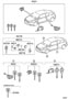 Diagram LOCK CYLINDER SET for your 2008 TOYOTA CAMRY