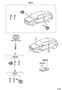 Diagram LOCK CYLINDER SET for your 2008 TOYOTA CAMRY