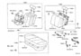 Image of Seat Back Cushion Cover Clip image for your 2007 TOYOTA COROLLA