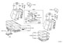 Diagram SEAT & SEAT TRACK for your 2005 TOYOTA TUNDRA