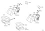 FRONT SEAT & SEAT TRACK Diagram