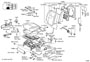 Diagram SEAT & SEAT TRACK for your 2004 TOYOTA SIENNA WAGON, 5-DOOR, XLE 3300CC 24-VALVE DOHC EFI, AUTOMATIC