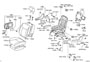 Diagram SEAT & SEAT TRACK for your 2005 TOYOTA TUNDRA SR-5