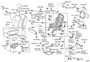 Diagram SEAT & SEAT TRACK for your 2004 TOYOTA SIENNA WAGON, 5-DOOR, XLE 3300CC 24-VALVE DOHC EFI, AUTOMATIC