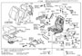 Diagram FRONT SEAT & SEAT TRACK for your 1990 TOYOTA COROLLA GTS 1600CC 20-VALVE DOHC EFI, MANUAL , 5-SPEED