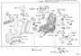 Diagram SEAT & SEAT TRACK for your 2011 TOYOTA TUNDRA Base Extended Cab Pickup Fleetside