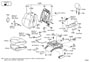 Diagram SEAT & SEAT TRACK for your 2006 TOYOTA AVALON XL