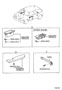 Diagram ARMREST & VISOR for your 1998 TOYOTA SIENNA VAN, 4-DOOR, CE 3000CC 24-VALVE DOHC EFI, AUTOMATIC