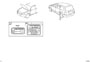 Diagram CAUTION PLATE (EXTERIOR & INTERIOR) for your 2021 TOYOTA HIGHLANDER