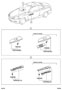 Diagram ARMREST & VISOR for your 2007 TOYOTA AVALON XL