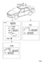 Diagram ARMREST & VISOR for your TOYOTA