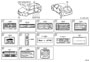 Diagram CAUTION PLATE (EXTERIOR & INTERIOR) for your 2008 TOYOTA HIGHLANDER