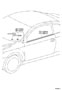 Diagram SIDE MOULDING for your 2014 TOYOTA Prius Plug-In